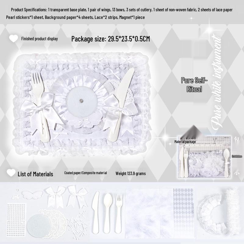 Ретро-сумка Yuxian, набор для DIY с аксессуарами для ручного декорирования