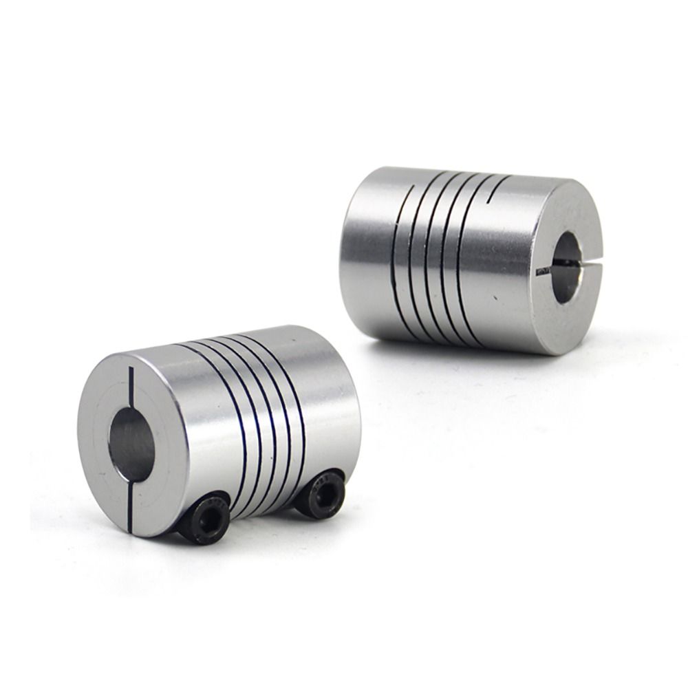 1Pcs D19xL25 Flexible Shaft Coupling Motor Shaft Coupler for Stepper Motor Encoder Screw Drive