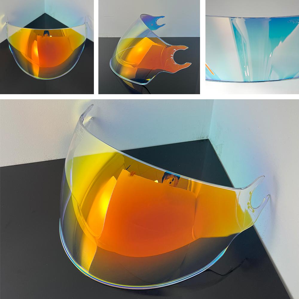 Ветрозащитный козырек для шлема OF562 Airflow, линза, щиток для лица, пылезащитный, высокая прочность, УФ-защита, сменный, мотоаксессуары