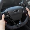 Для Ford Kuga Escape 2024 ABS Карбоновое волокно Рамка кнопок рулевого колеса Накладки Аксессуары для стайлинга автомобиля
