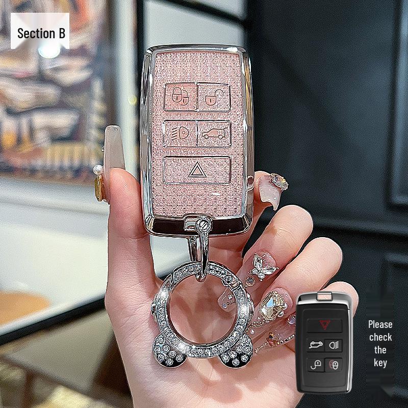 High-End Key Case with Buckle for 2013-2025 Range Rover Sports Models