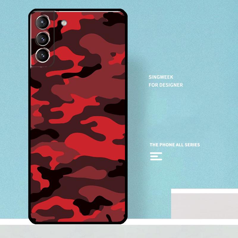 Camouflage Camo Case For Samsung Galaxy S24 Ultra S20 S21 S22 S23 S25 Ultra S9 S10 Plus S25 FE Phone Cover