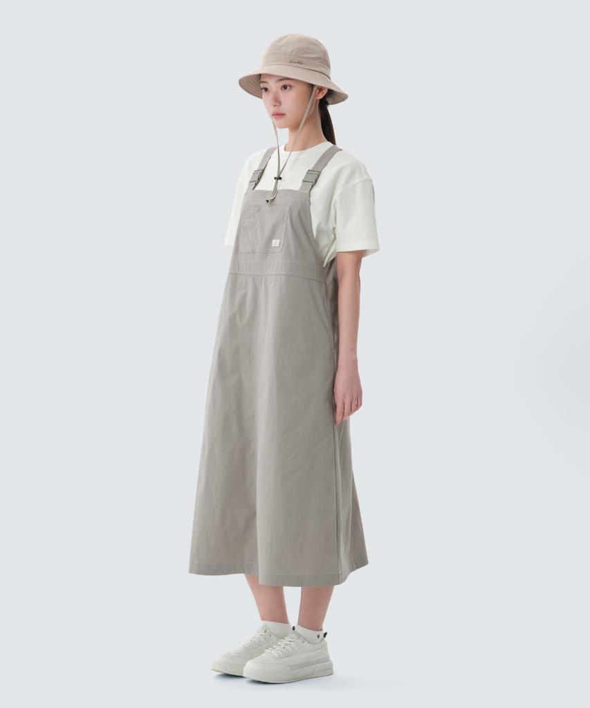 SNOWPEAK APPAREL Рабочий комбинезон-платье (S25Swfop11) Туманно-серый