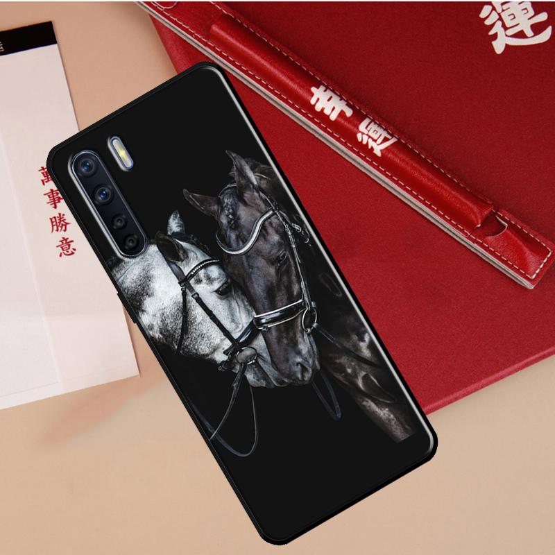 Доминирующий Крутой Чехол-Лошадь Для Oppo A94 A18 A74 A57 A17 A77 A38 A58 A78 A98 A54 A80 A60 A40 A96 A76 A16 A15 A5 Pro