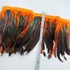 10Yard/lot 25-30CM Chicken Feathers Trim Cloth Sideband Rooster Tail Feather Trims Clothing Wedding Decoration