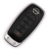 Силиконовый чехол с узором "Карбоновое волокно" для брелока Nissan 22+ Rogue Pathfinder 5B