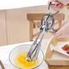Mixer Egg Beater Kitchen Stainless Steel Hand Push Whisk Blender Egg Beater Milk Frother Egg Beater Frother Foamer Cake Tools