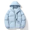 Jacket Men's Cotton Coat Winter New Loose Hooded Cotton Coat Men's Thickened Warm Bread Coat Top