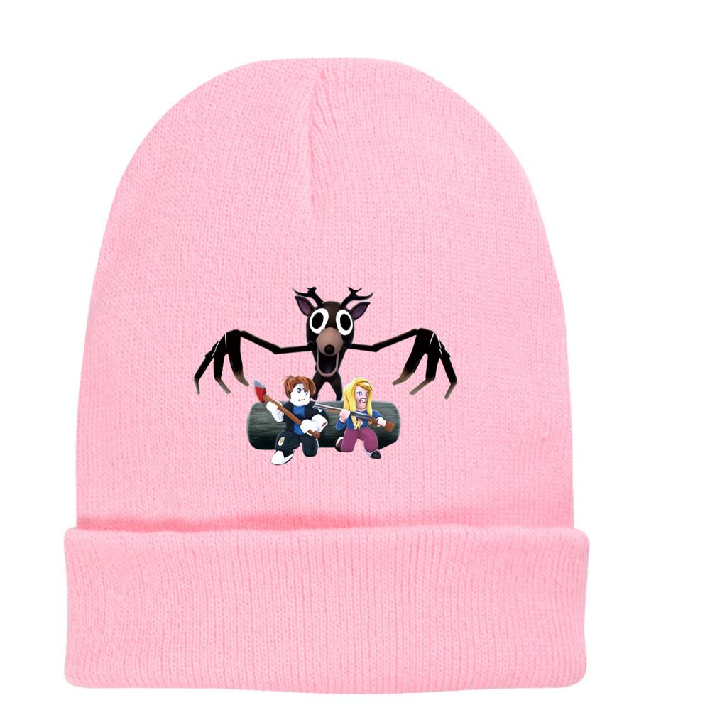 Детские Девочки Модные Аксессуары 99 Ночей в Лесу Принтованные Повседневные Шляпы Кепки с Козырьком Вязаная Шапка