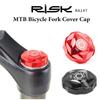 Red Shock Absorption Shoulder Gas Caps Nozzle Cover Bicycle Fork Cover Air Fork Cover MTB Fork Cap