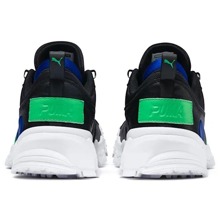 Puma Мужские уличные ботинки Trailfox Черный Зеленый Синий Легкие Удобные 369470-02