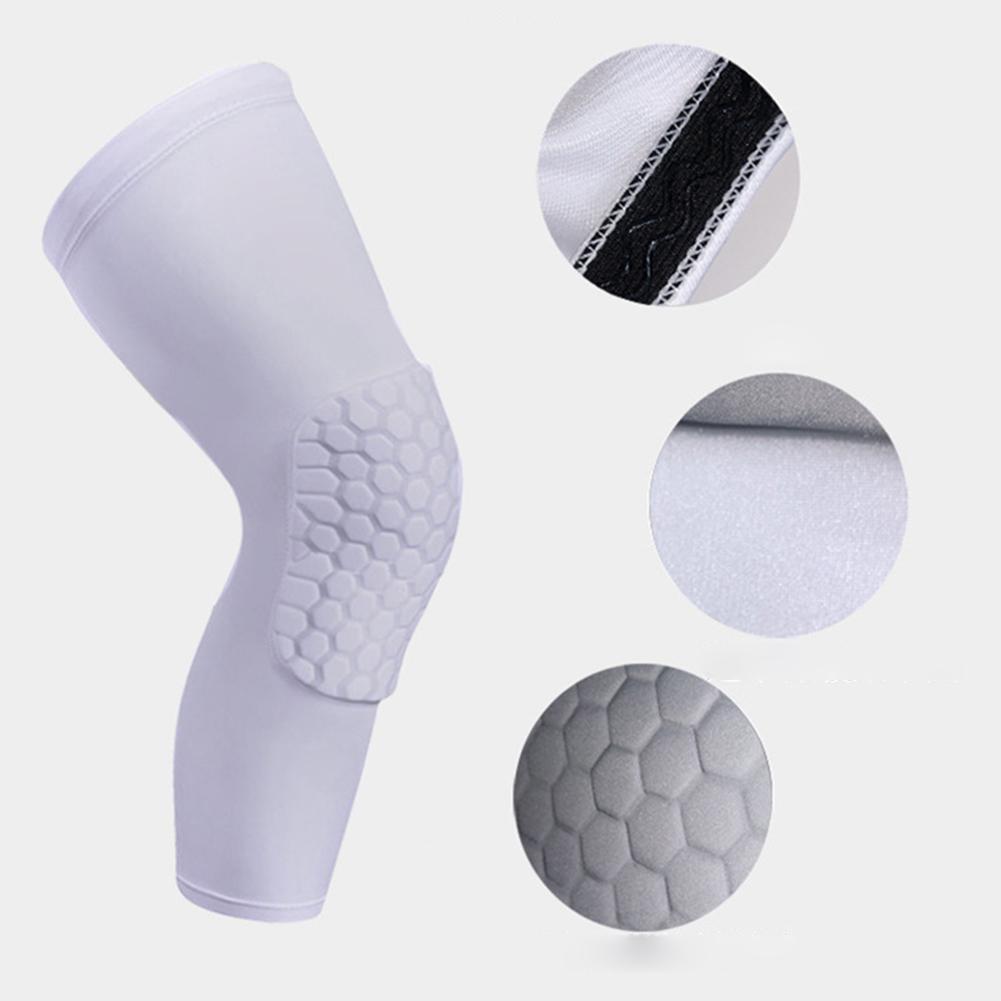 1Pc Men Women Knee Pad Breathable Gym Yoga Sports Football Basketball Knee Pad Honeycomb Leg Brace Support Rodilleras Deportivas