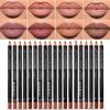 14 цветов матовой помады карандаша стойкие водостойкие карандаши для губ высокопигментированные карандаши для губ косметические средства для макияжа губ