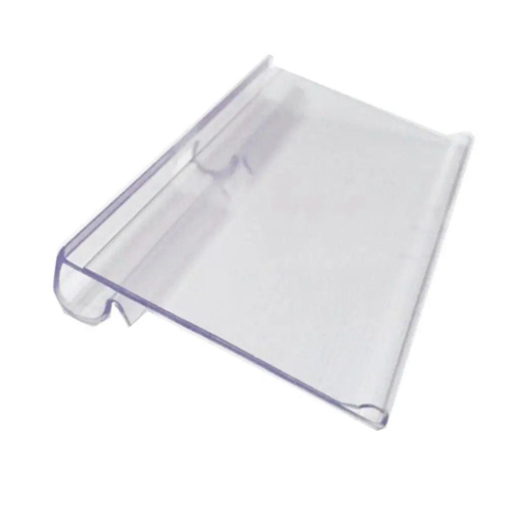 Price Tag Supermarket Label Display PVC Plastic Retail Shelf Card Slot  Mall Shop
