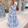 Tube Top Sexy Long Evening Dress Female Slim High Sense Elegant Party Ball Dress Summer