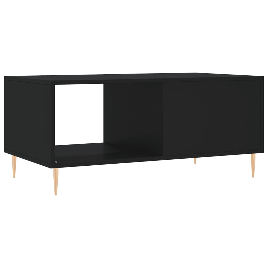 Coffee Table, Black, 90x50x40 Cm, Wood-based Material