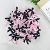 60 шт. маленьких бантов из ленты для DIY цветочных поделок, украшения вечеринки, подарочных коробок, упаковочных аксессуаров, воздушных шаров, DIY декора
