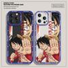 For iPhone 16 15 14 Pro Max Redmi Note 13 12 Pro Samsung S25 S24 Ultra A13 A14 A15 A16 Anime Luffy Pattern Soft Silicone Full Lens Protect Case