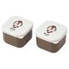 Mini Seal Container Storage Container Side Dishes 130ml Set of 2 Disney Loose Chip & Dale MO1WAG-A