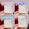 1 Pair Mermaid Princess Children Forehead Chain Bowknot Princess Headband Beautiful Hair Clip  Kids