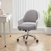 Comfortable Office Chair with Wheels, Swivel Computer Chair for Studying & Working, Adjustable Height, Comfortable Cushion Chair