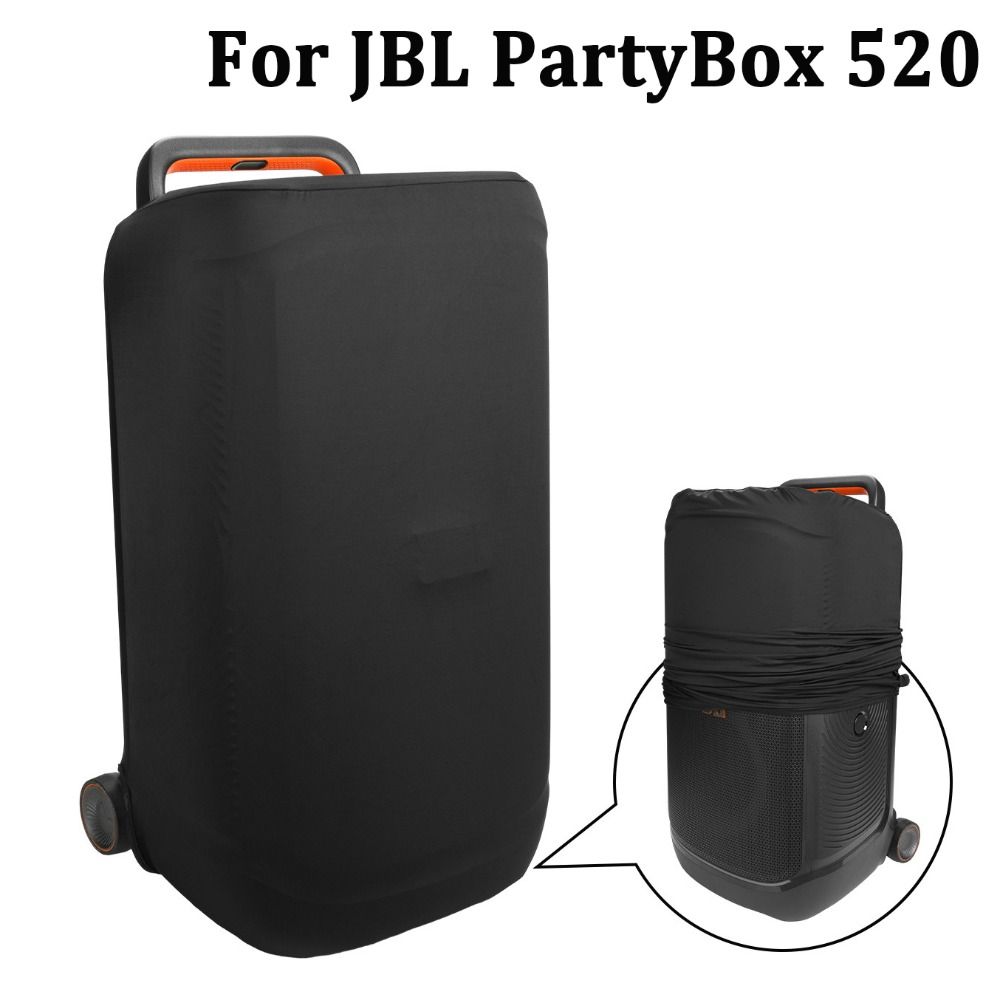 Nylon Lycra Fabric Protective Skin Case Dust-proof Case for JBL PartyBox 520 Speaker Accessories