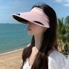 Дышащая шляпа от солнца для женщин, защита от ультрафиолета, складная и легкая, идеально подходит для активного отдыха на природе и пляжа