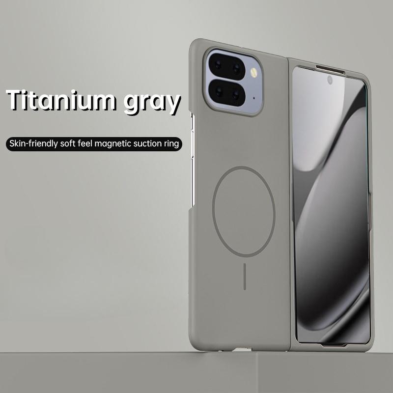 Ультратонкий безрамочный магнитный противоударный чехол для Google Pixel 10 9 Pro Fold Pixel Fold Беспроводная зарядка Матовый жесткий ПК-чехол