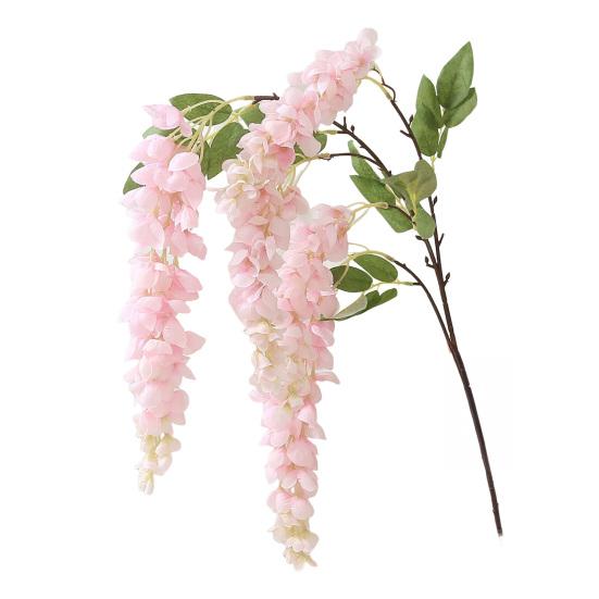 5 вилок Имитация цветочной гирлянды Яркий цвет Реалистичные лозы Реалистичная гирлянда из глицинии Свадебный букет Декор для вечеринки