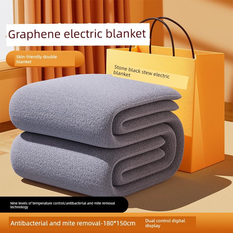 2026 New Model Electric Blanket Single/Double Electric Mattress with Dual Temperature Control Graphene Dormitory Home Genuine