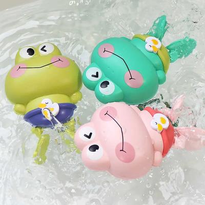 Игрушки для купания лягушка и рыбка заводные игрушки для малышей игрушки для ванны для ребенка плавающие игры для бассейна игрушки для плавания для детей