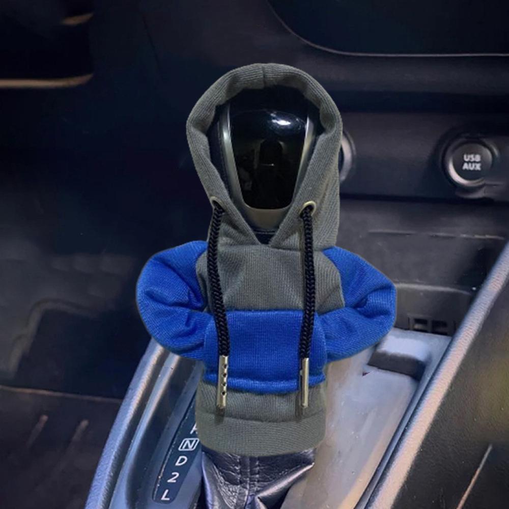 Universal Hoodie Car Gear Car Shift Lever Cover Change Lever Sweatshirt Gearshift Cover Hoodie Gear Knob Sweater Car Decorations