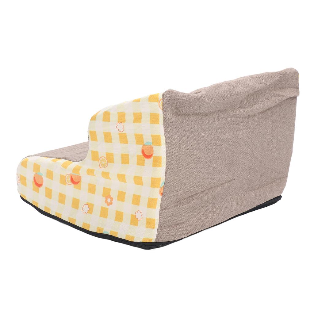 Лестницы для собак маленьких пород волнообразные пандусы для домашних животных с несколькими ступенями, регулируемые нескользящие лестницы для домашних животных, 2 яруса