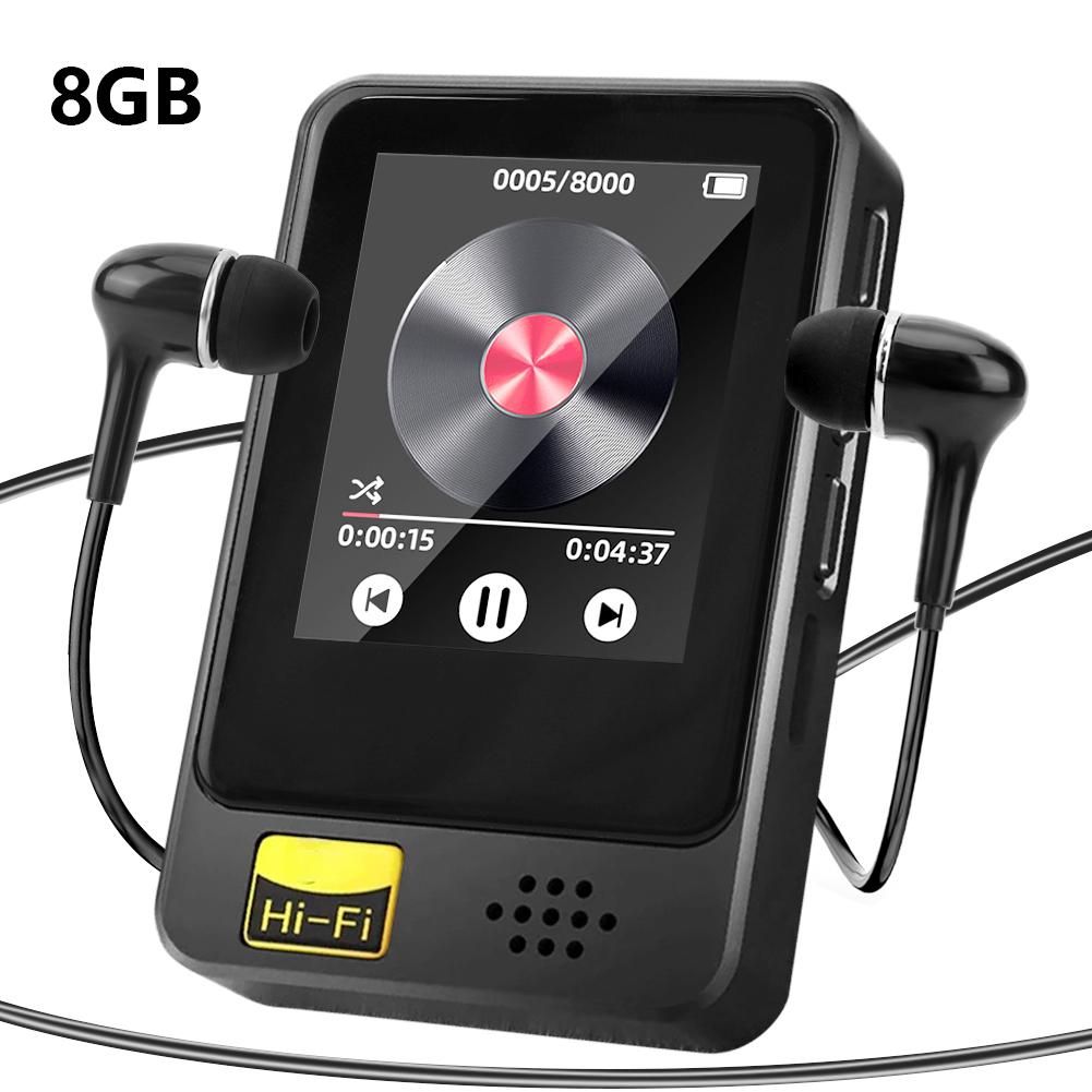 Музыкальные плееры AU 8/16/32/64 ГБ с наушниками 3,5 мм MP3-MP4-плееры для любви к музыке