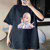 Anime Marin Kitagawa T-shirt Summer Tees My Dress Up Darling Short Sleeve Fashion Casual Tshirt Oversized T Shirt Tops