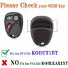 Remote Key Fob Replacement Car Key for 1999 2000 2001 Chevy Silverado S10 GMC Sierra Sonoma / Chevy Suburban Tahoe 2000 2001 GMC Yukon Keyles Entry