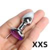 Metal Anal Plug For Women Stainless Steel Butt Plug With Jewelry Crystal Anus Toy Anal Bead Ladies Sex Toys Adult Game Analplug