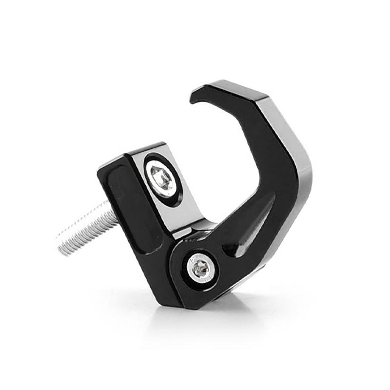 Складной крючок из алюминиевого сплава для руля, крючок, держатель шлема, хранение багажа, модифицированные аксессуары для мотоцикла