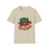 Unisex Softstyle T-Shirt Comic Crab with Cabbage Shell Funny Vegetable Animal