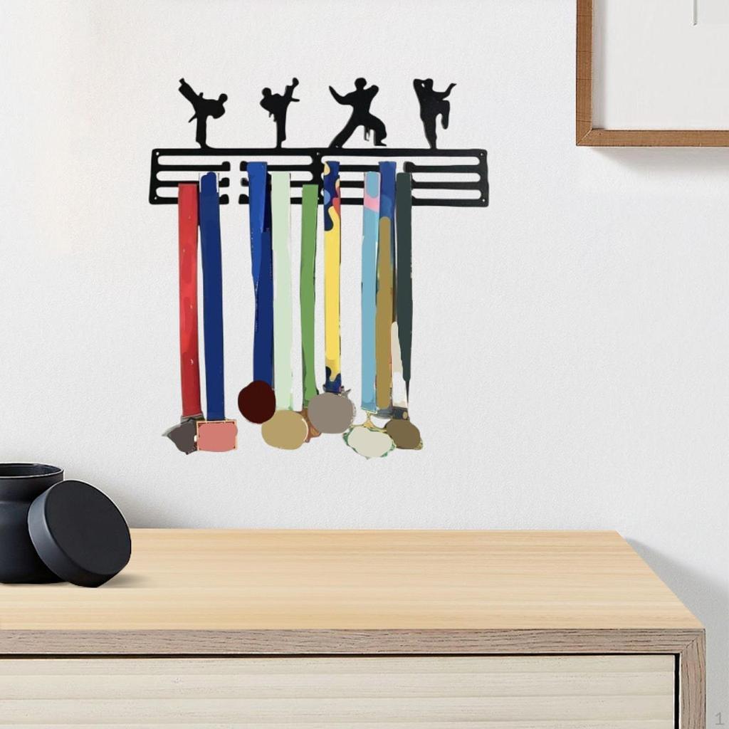Medal Hanger Display Rack Frame Gifts Sport Awards Holder for Sports Award Home