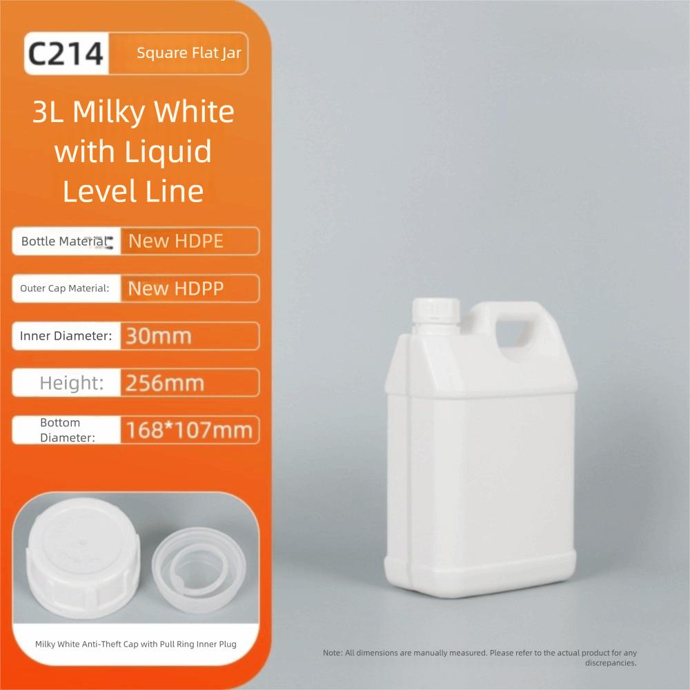 1/2/3/4/5/6/10 л Ведро из ПНД пищевого класса Канистра для масла Многоцелевая пластиковая герметичная бутылка Йогурт