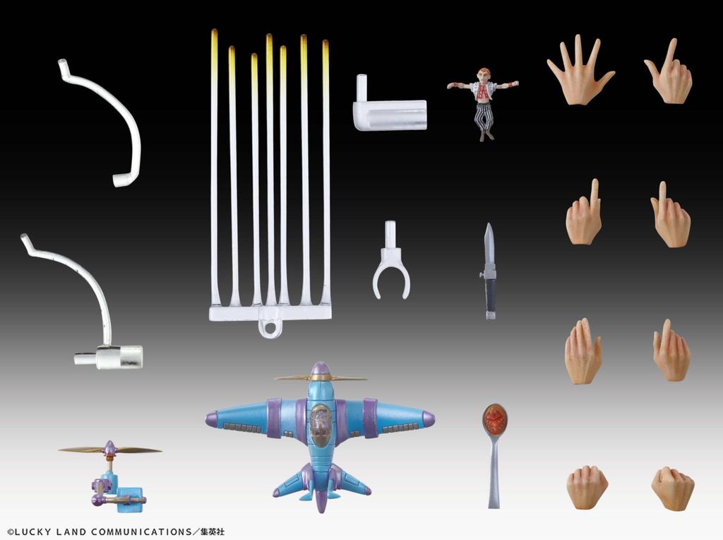 Medicos Entertainment Super Action Statue Ghirga from Bizarre Adventure Part Approximately 140mm PVC ABS Nylon Painted Movable Figure "Narancia & As"