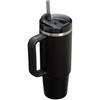 Stanley 1913 H2.0 Вакуумная термобутылка 0,89 л Черная 2.0 - Изолированная, Прочная, Бутылка для воды с трубочкой для лета, для использования на открытом воздухе, Можно мыть в посудомоечной машине, Гарантия (неподдельный