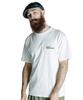 Мужская футболка Schott NYC с вышивкой, размер 2XL, 030, Белый, 782-5134014