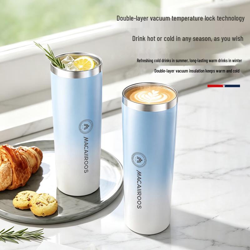 Macaiiroos 600ml Insulated Direct Drink Bottle