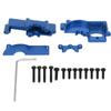 RC Car Gearbox Housing Motor Mount Set for Latrax Teton 118 Remote Control Car Upgrade Parts Blue