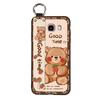 Anti-dust Wrist Strap Phone Case For Samsung Galaxy J510/J5 2016/J5108 Fashion Design Kickstand Silicone Cute Anti-knock