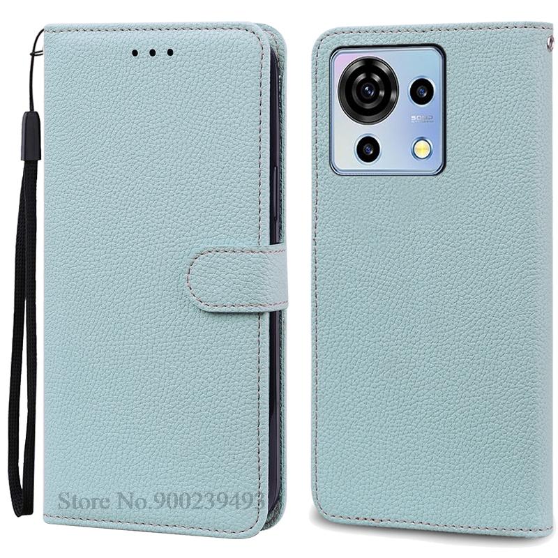 Для ZTE Blade V50 Vita Чехол-книжка кожаный флип-чехол для ZTE Blade V50 Vita Чехол-чехол для телефона Coque Fundas