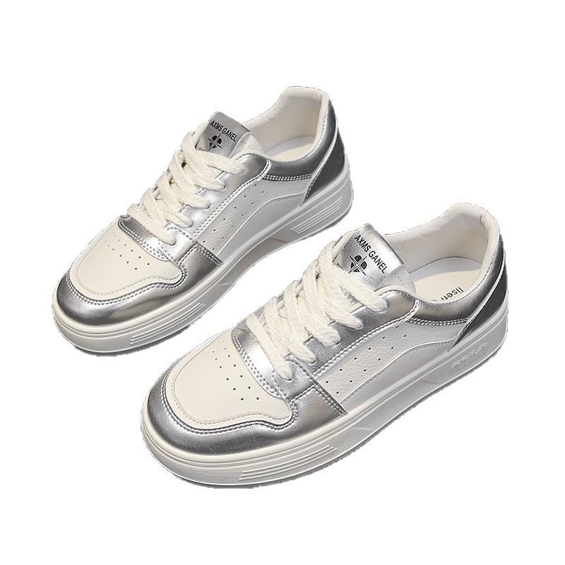 Little White Shoes Summer Women's New Summer Breathable Flat Baseplate Shoes Casual Versatile Thin Foreign Style Student Women's Shoes