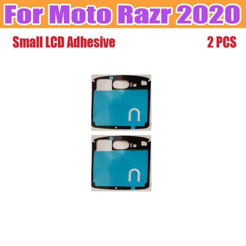 Rear LCD Screen Adhesive Sticker For Motorola MOTO RAZR 5G 2020 Back Battery Housing Cover Front LCD Display Sticker Glue